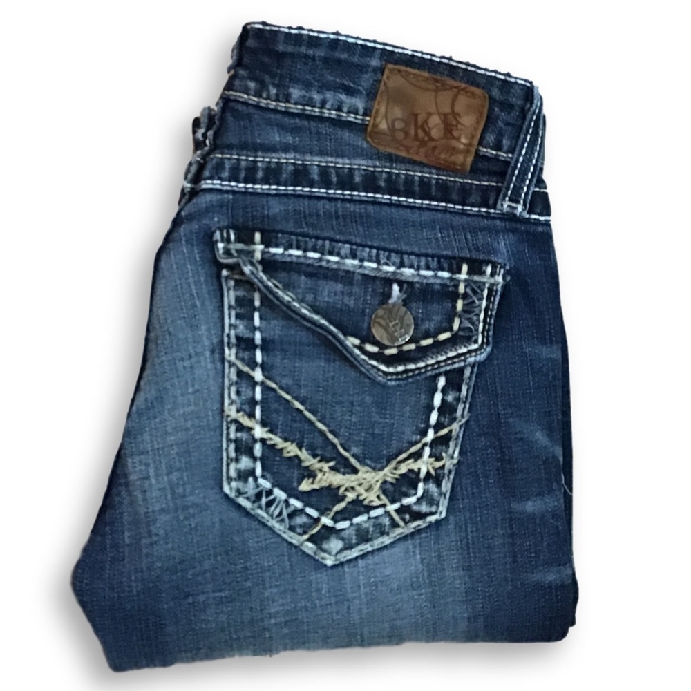 BKE Denim Stella Boot Cut Jean Size 25 Long